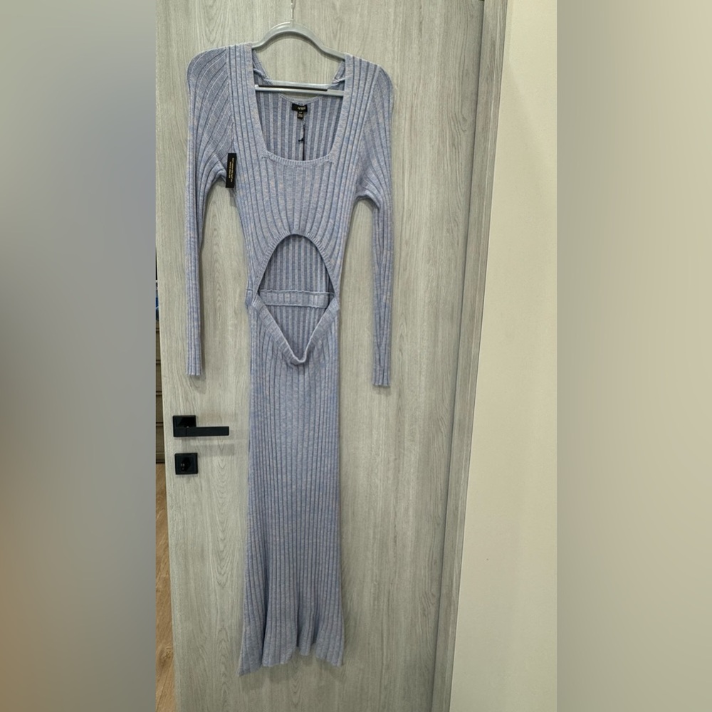 AFRM Lavender Long Sleeve Dress